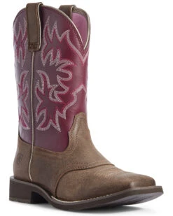 Ariat Women's Delilah Western Performance Boots - Broad Square Toe 11 Ariat Women's Delilah Western Performance Boots - Broad Square Toe -Fashion Shoes Store 2000294089 200 P1