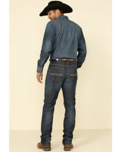 Cody James Men's Night Hawk Basic Medium Wash Stretch Slim Straight Jeans -Fashion Shoes Store 2000308344 400 P1