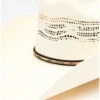 Cody James Men's 20X Fancy Southwestern Bangora Western Straw Hat -Fashion Shoes Store 2000309129 000 P2
