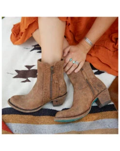 Lane Women's Layten Western Booties - Round Toe -Fashion Shoes Store 2000312885 280 P7