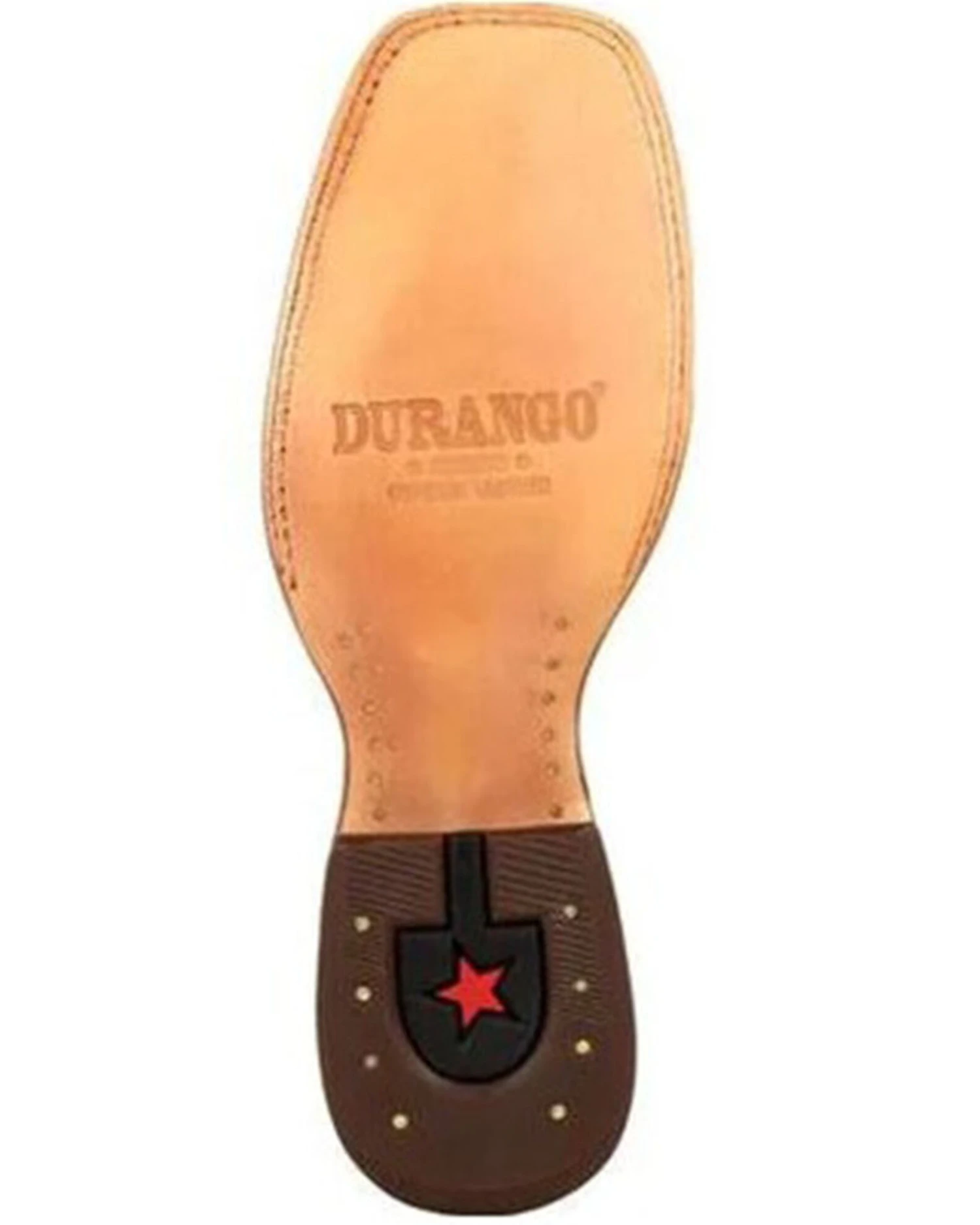 Durango Men's Wheat Brown Exotic Full-Quill Ostrich Western Boots - Square Toe 6 Durango Men's Wheat Brown Exotic Full-Quill Ostrich Western Boots - Square Toe - Image 4