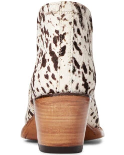 Ariat Women's Dixon Hair-On Cow Print Fashion Booties - Snip Toe -Fashion Shoes Store 2000321323 900 P3