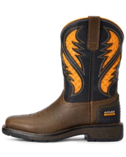 Ariat Boys' VentTEK Western Work Boots - Broad Square Toe 11 Ariat Boys' VentTEK Western Work Boots - Broad Square Toe -Fashion Shoes Store 2000321519 200 P2