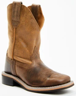 Smoky Mountain Boys' Waylon Western Boots - Broad Square Toe -Fashion Shoes Store 2000321627 230 P1