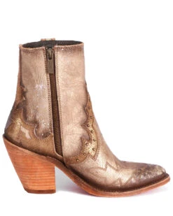 Liberty Black Women's Silver Metallic Fashion Booties - Round Toe 5 Liberty Black Women's Silver Metallic Fashion Booties - Round Toe -Fashion Shoes Store 2000324679 040 P2