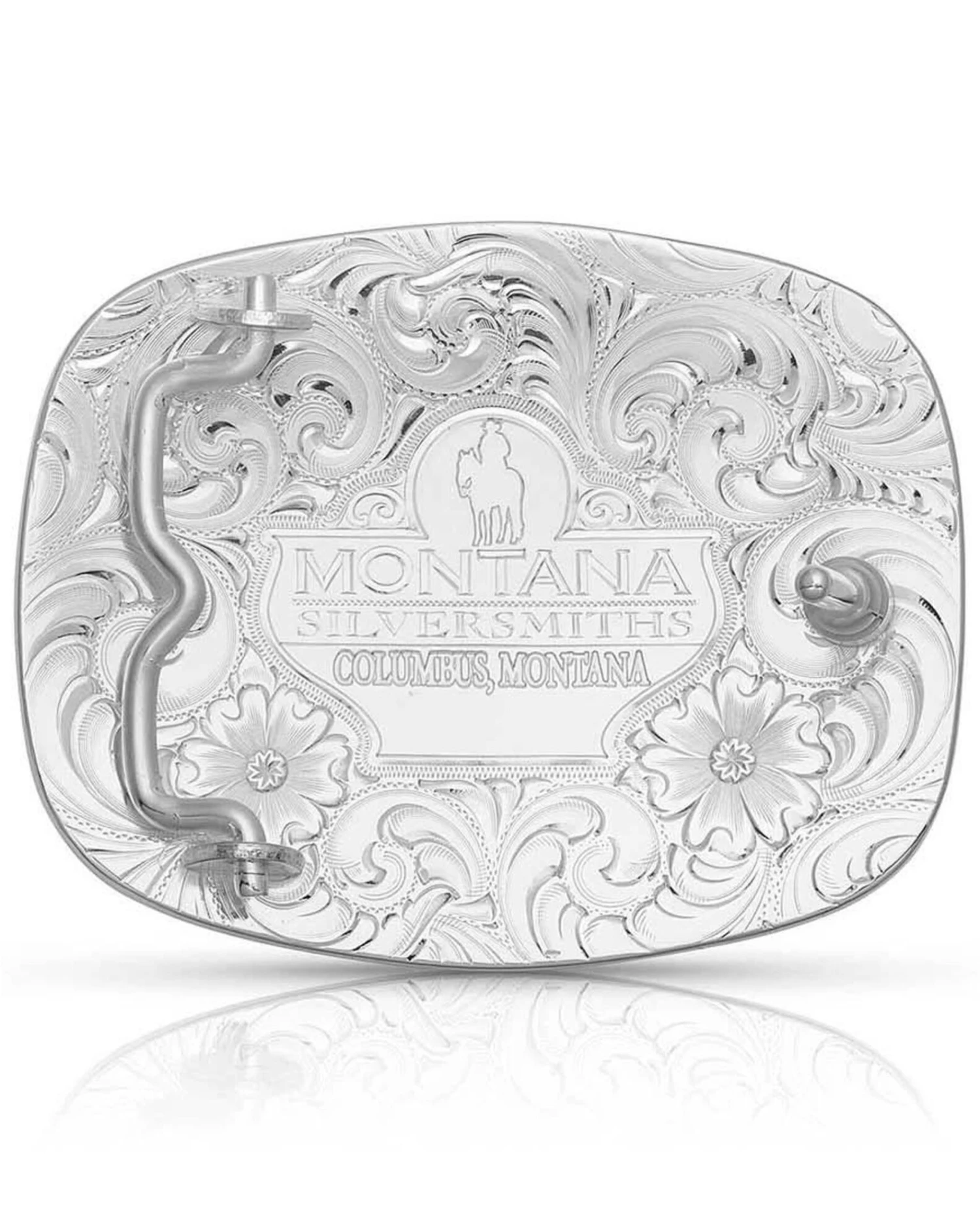 Montana Silversmiths Men's Grand Cowboy Buckle 4 Montana Silversmiths Men's Grand Cowboy Buckle - Image 2