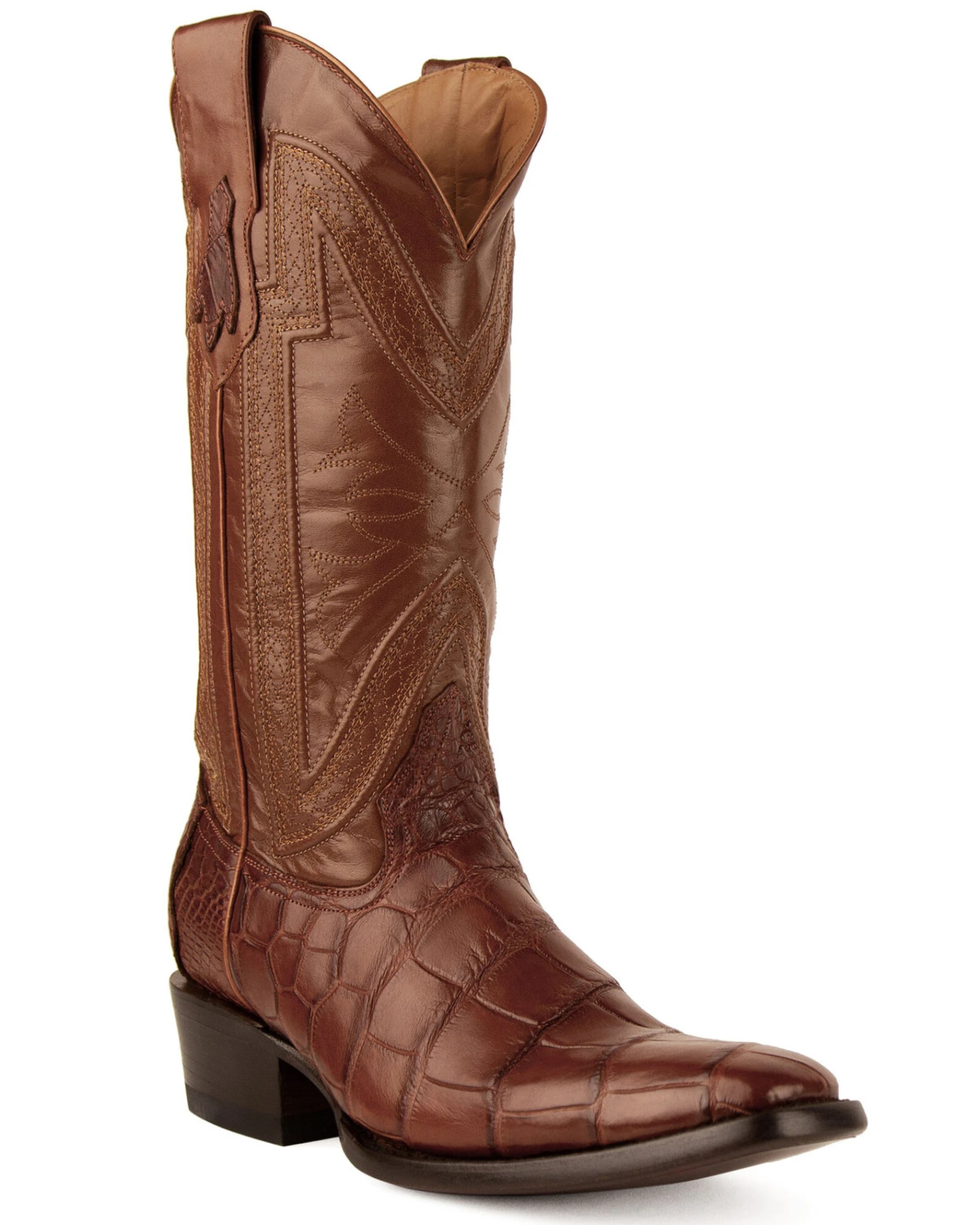 Ferrini Men's Stallion Western Boots - Square Toe 6 Ferrini Men's Stallion Western Boots - Square Toe - Image 4