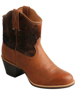Twisted X Women's Hair-On Western Booties - Round Toe -Fashion Shoes Store 2000327872 200 P1