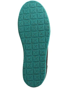 Twisted X Women's Dark Teal Casual Shoes - Moc Toe