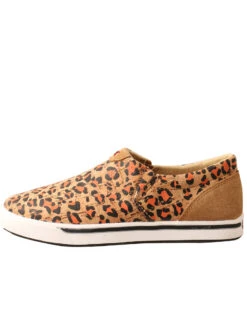 Twisted X Girls' Leopard Print Shoes - Moc Toe