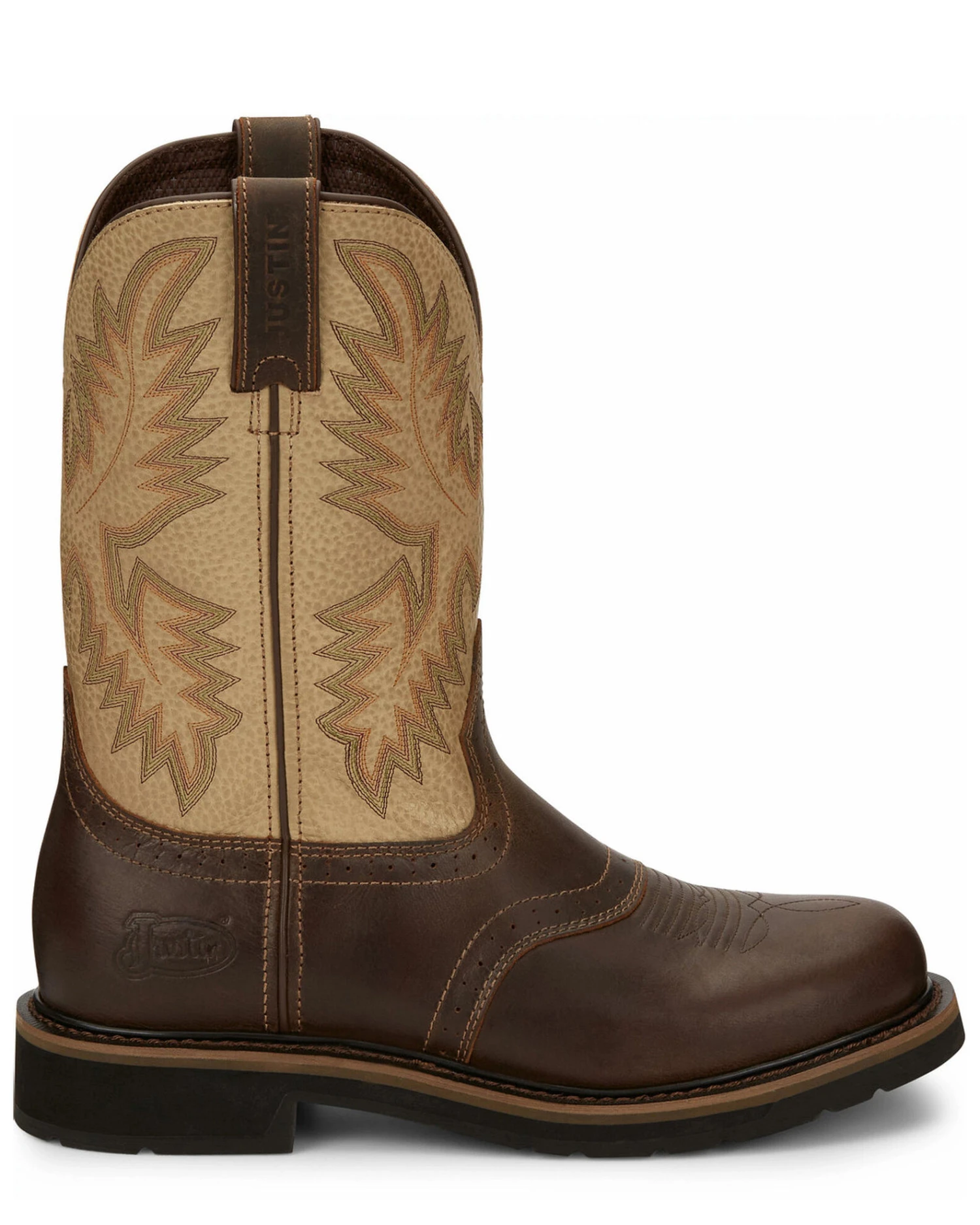 Justin Men's Superintendent Western Boots - Round Toe 3 Justin Men's Superintendent Western Boots - Round Toe
