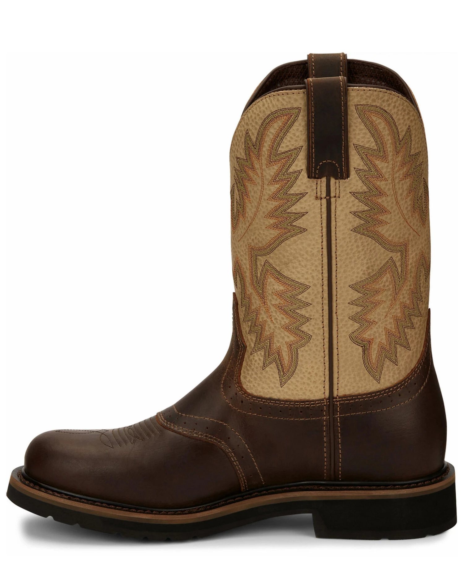 Justin Men's Superintendent Western Boots - Round Toe 7 Justin Men's Superintendent Western Boots - Round Toe - Image 5