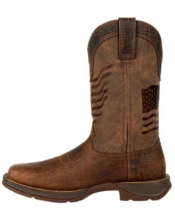 Durango Men's Rebel Brown Flag Western Performance Boots - Square Toe -Fashion Shoes Store 2000333497 200 P3