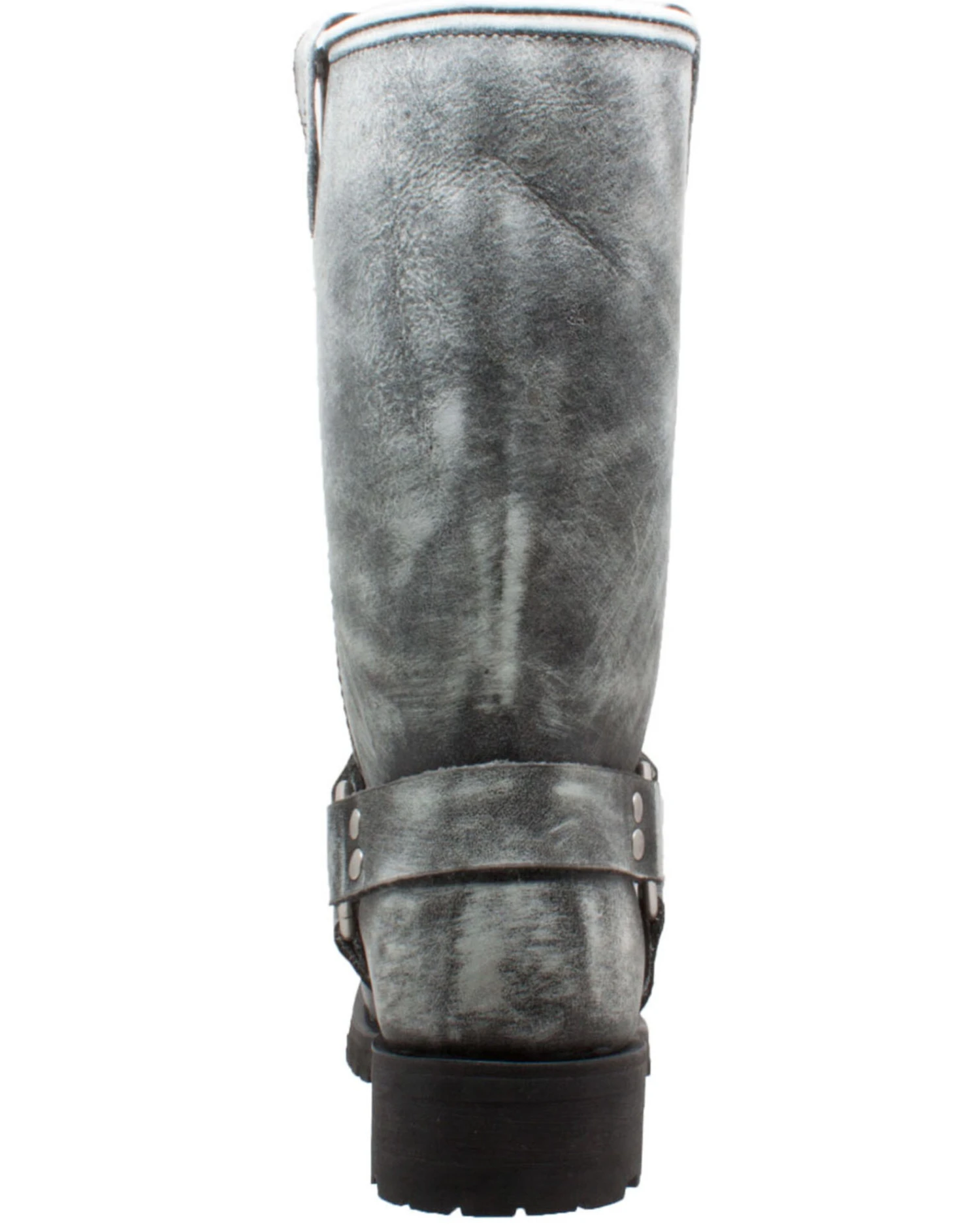 RideTecs Men's Stonewashed Harness Western Boots - Square Toe 4 RideTecs Men's Stonewashed Harness Western Boots - Square Toe - Image 2