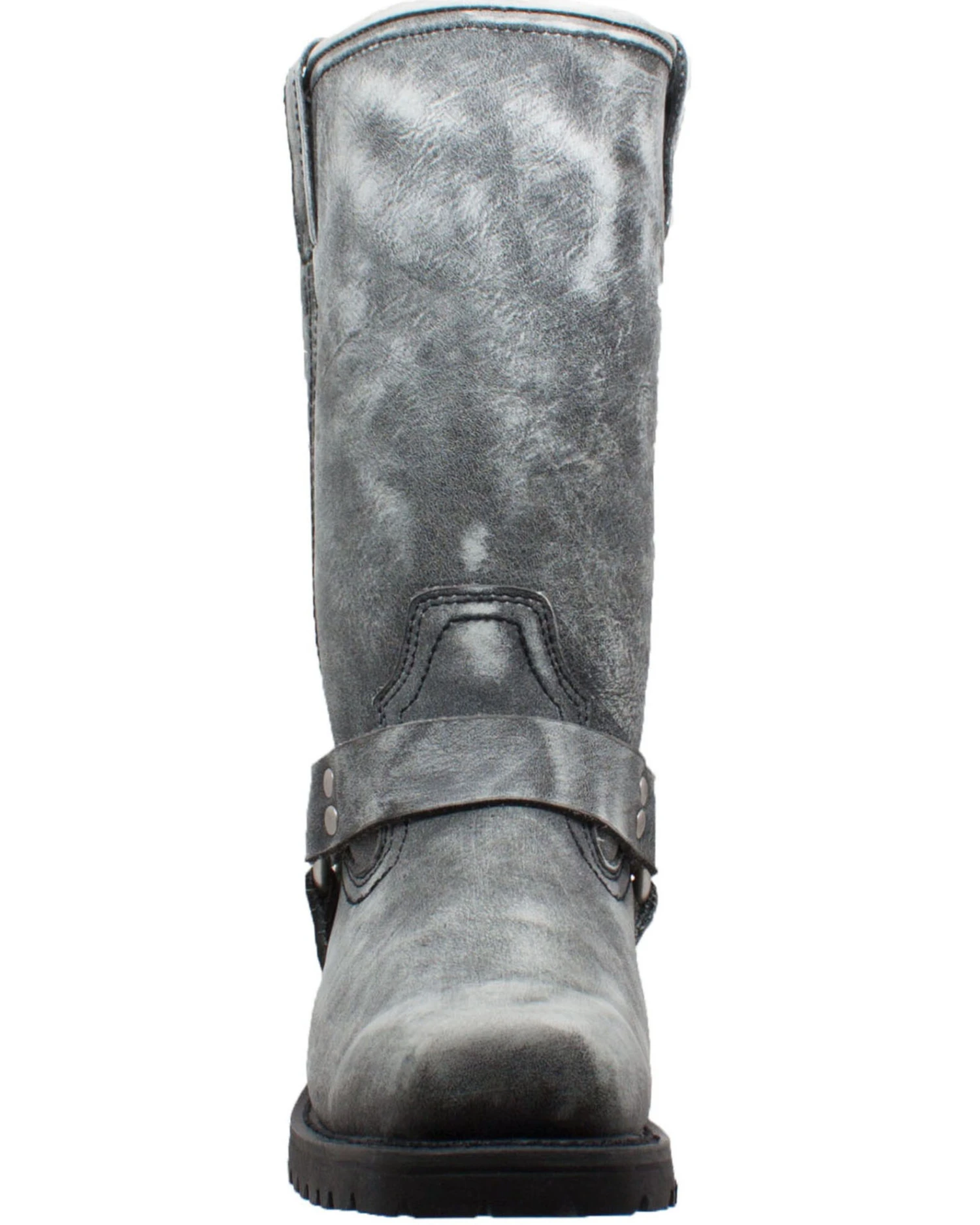 RideTecs Men's Stonewashed Harness Western Boots - Square Toe 3 RideTecs Men's Stonewashed Harness Western Boots - Square Toe