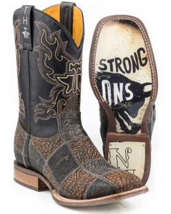 Tin Haul Men's No Bull Western Boots - Broad Square Toe