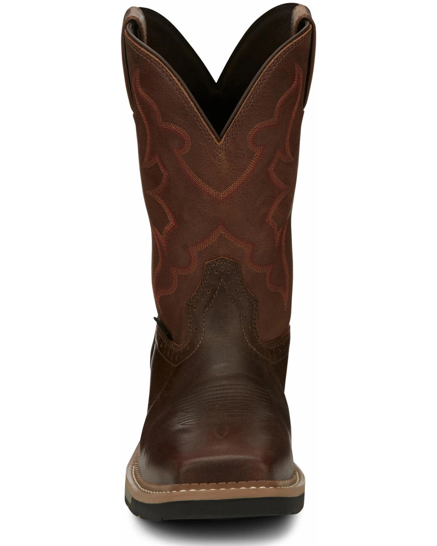 Justin Men's Carbide Western Work Boots - Composite Toe 4 Justin Men's Carbide Western Work Boots - Composite Toe - Image 2