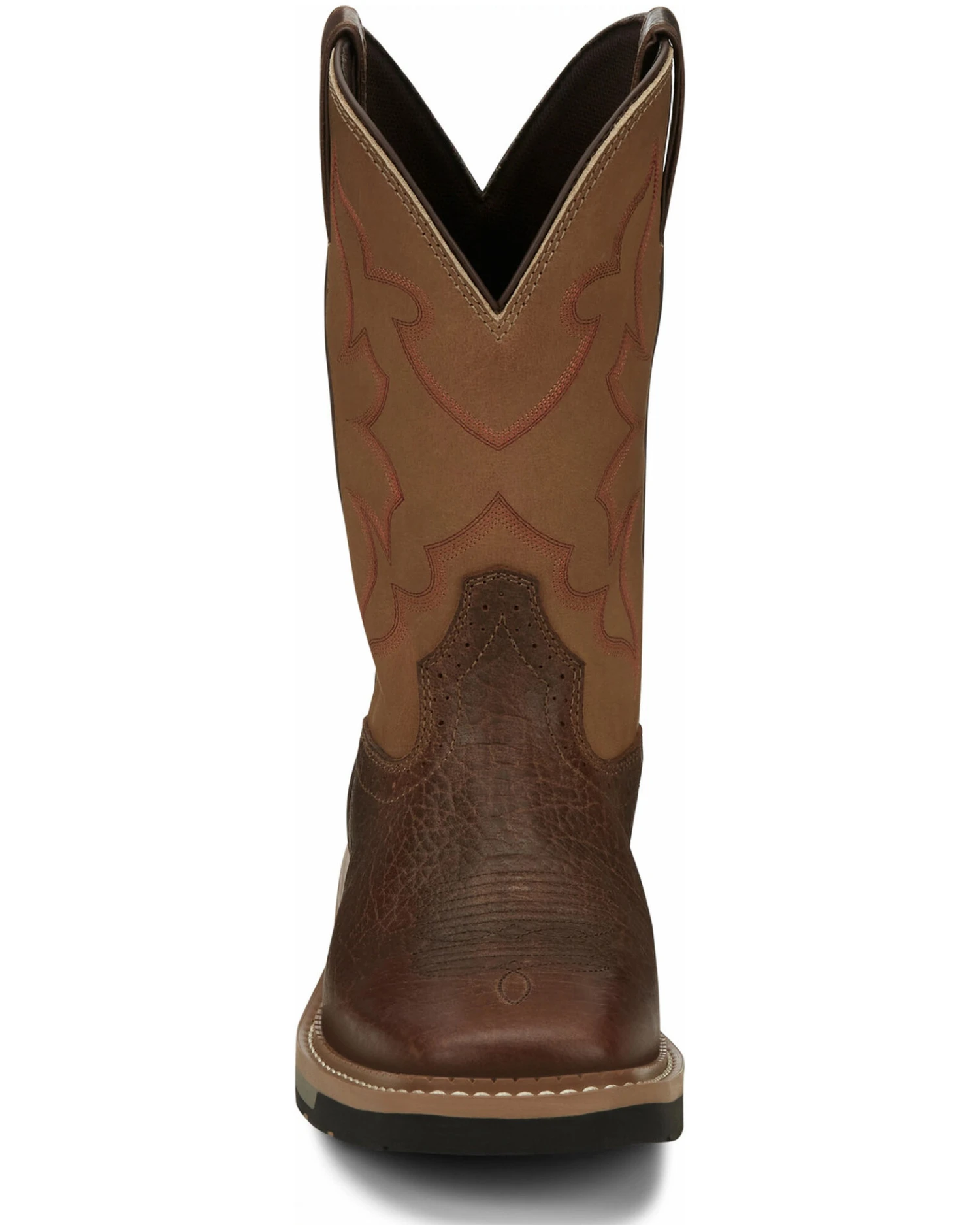 Justin Men's Carbide Western Work Boots - Soft Toe 4 Justin Men's Carbide Western Work Boots - Soft Toe - Image 2