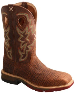 Twisted X Men's Tan Western Work Boots - Composite Toe -Fashion Shoes Store 2000335459 280 P1