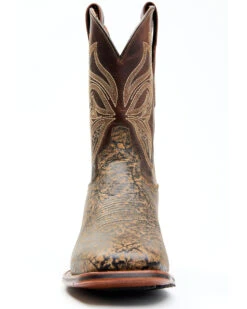 Dan Post Men's Elephant Print Western Performance Boots - Broad Square Toe -Fashion Shoes Store 2000338062 235 P3