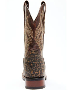 Dan Post Men's Elephant Print Western Performance Boots - Broad Square Toe -Fashion Shoes Store 2000338062 235 P5