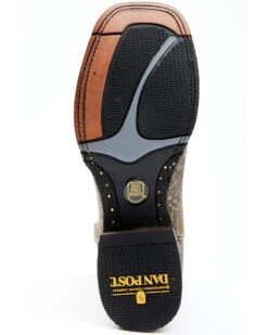 Dan Post Men's Elephant Print Western Performance Boots - Broad Square Toe -Fashion Shoes Store 2000338062 235 P7