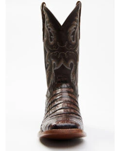 Cody James Men's Exotic Caiman Tail Skin Western Boots - Broad Square Toe -Fashion Shoes Store 2000339011 001 P4