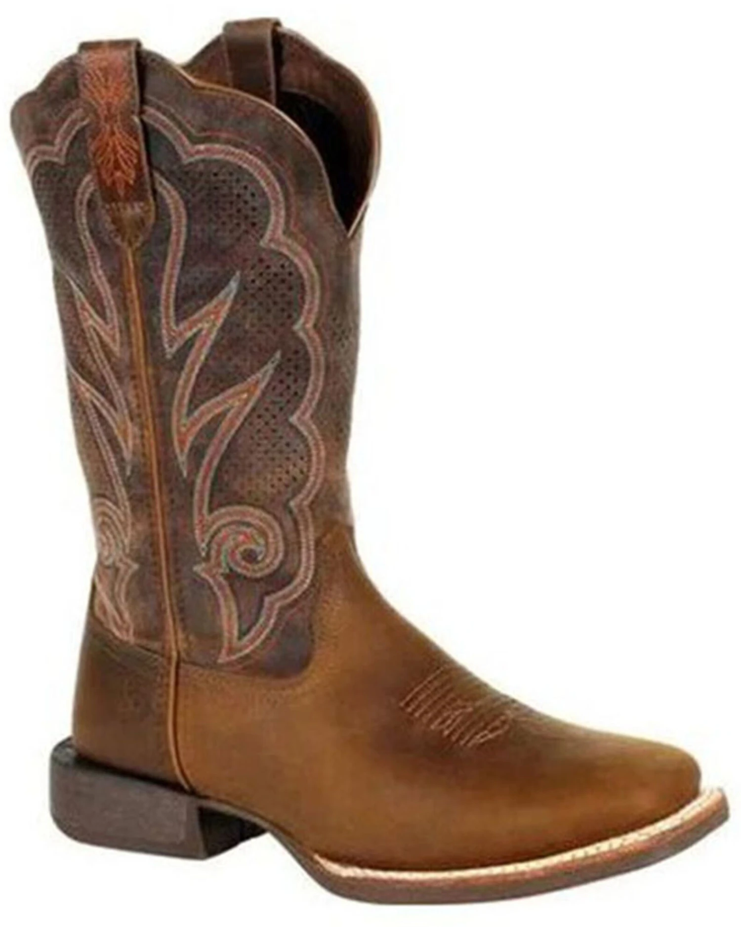 Durango Women's Lady Rebel Pro Cognac Ventilated Western Performance Boots - Square Toe 8 Durango Women's Lady Rebel Pro Cognac Ventilated Western Performance Boots - Square Toe - Image 6