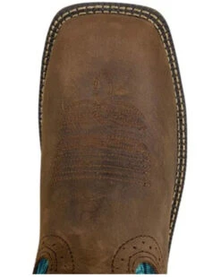 Justin Women's Rush Waterproof Western Work Boots - Soft Toe -Fashion Shoes Store 2000341481 200 P2