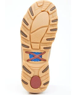 Twisted X Men's Weave Print Chukka Shoes - Moc Toe