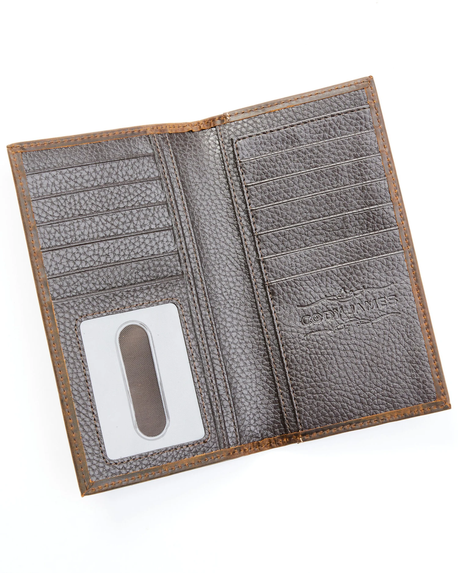 Cody James Men's Bi-Fold Crocodile Print Embossed Rodeo Wallet 4 Cody James Men's Bi-Fold Crocodile Print Embossed Rodeo Wallet - Image 2