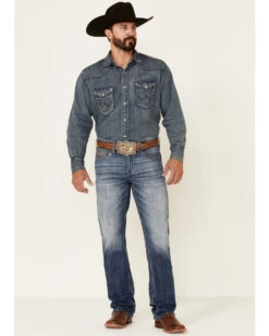 Cody James Men's Bullock Dark Wash Stretch Slim Straight Jeans -Fashion Shoes Store 2000342920 400 P1