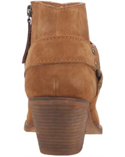 Dingo Women's Buckskin Western Fashion Booties - Snip Toe -Fashion Shoes Store 2000344375 200 P5