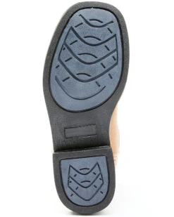 Shyanne Girls' Little Lasy Floral Embroidered Western Boots - Broad Square Toe