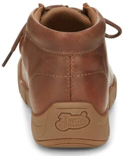 Justin Men's Cowhide Leather Ostrich Vamp Casual Shoe - Moc Toe 13 Justin Men's Cowhide Leather Ostrich Vamp Casual Shoe - Moc Toe -Fashion Shoes Store 2000348996 200 P5