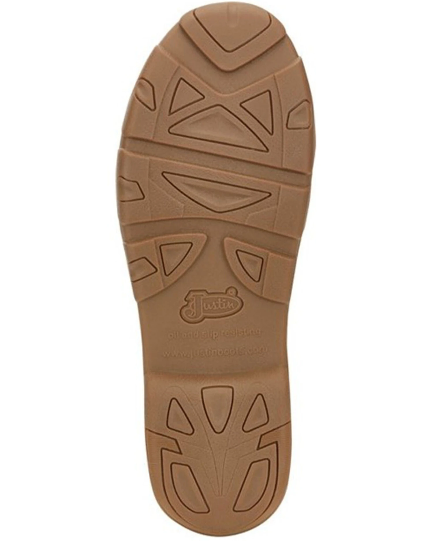 Justin Men's Cappie Cowhide Leather Shoe - Alloy Toe 3 Justin Men's Cappie Cowhide Leather Shoe - Alloy Toe