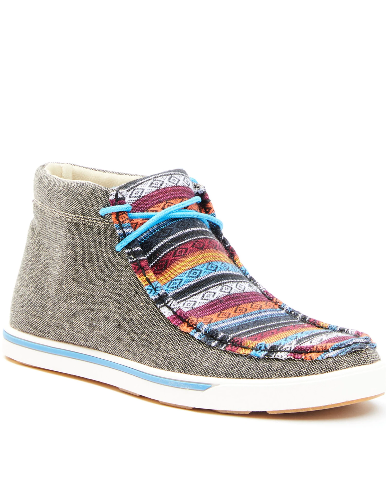 Wrangler Footwear Retro Women's Serape Chukka Boots - Moc Toe 7 Wrangler Footwear Retro Women's Serape Chukka Boots - Moc Toe - Image 5