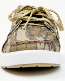 Twisted X Boys' Camo Lace Shoe - Moc Toe