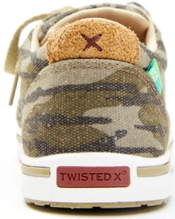 Twisted X Boys' Camo Lace Shoe - Moc Toe -Fashion Shoes Store 2000351441 340 P5