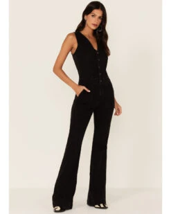 Idyllwind Women's Black Center Stage Jumpsuit