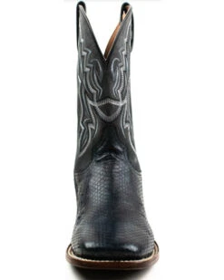 Dan Post Men's Water Snake Exotic Western Boots - Broad Square Toe -Fashion Shoes Store 2000354878 001 P4