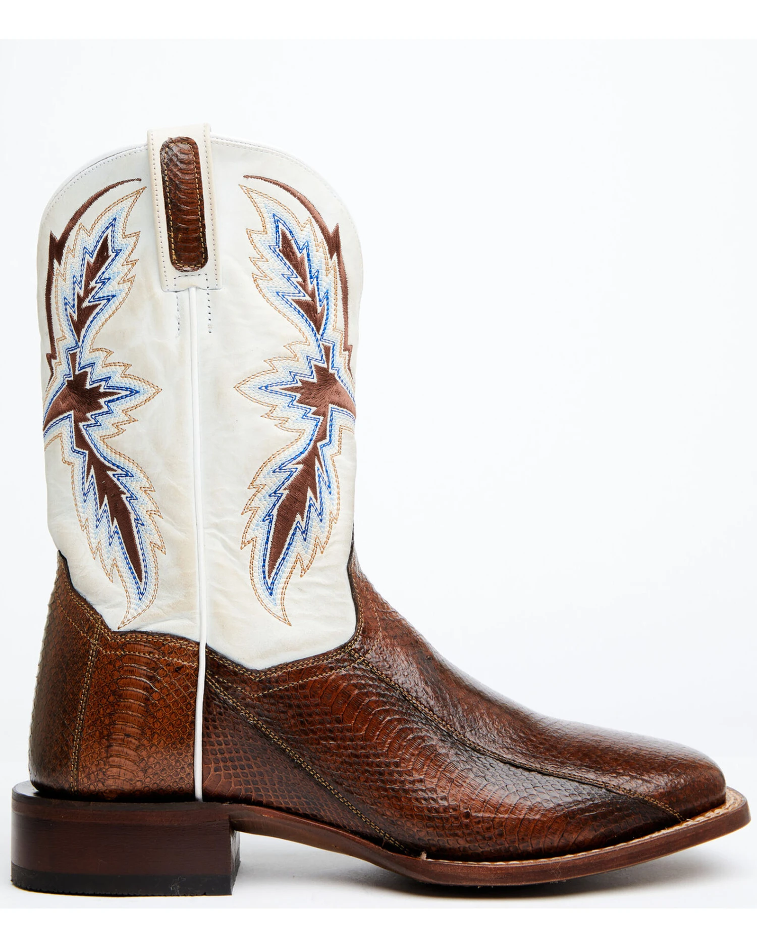 Dan Post Men's Watersnake Western Boots - Broad Square Toe 3 Dan Post Men's Watersnake Western Boots - Broad Square Toe