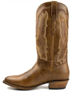 El Dorado Men's Embroidered Design Western Boots - Medium Toe -Fashion Shoes Store 2000355148 240 P3