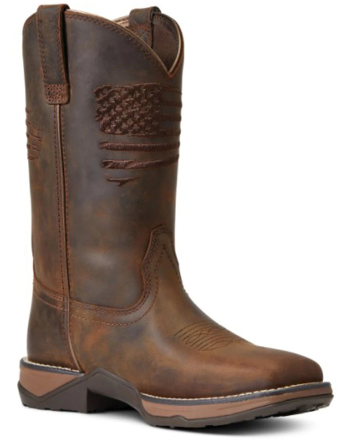 Ariat Women's Anthem Patriot Western Performance Boots - Broad Square Toe 5 Ariat Women's Anthem Patriot Western Performance Boots - Broad Square Toe - Image 3