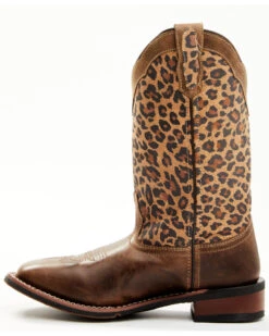 Laredo Women's Leopard Print Western Performance Boots - Broad Square Toe -Fashion Shoes Store 2000355816 240 P3