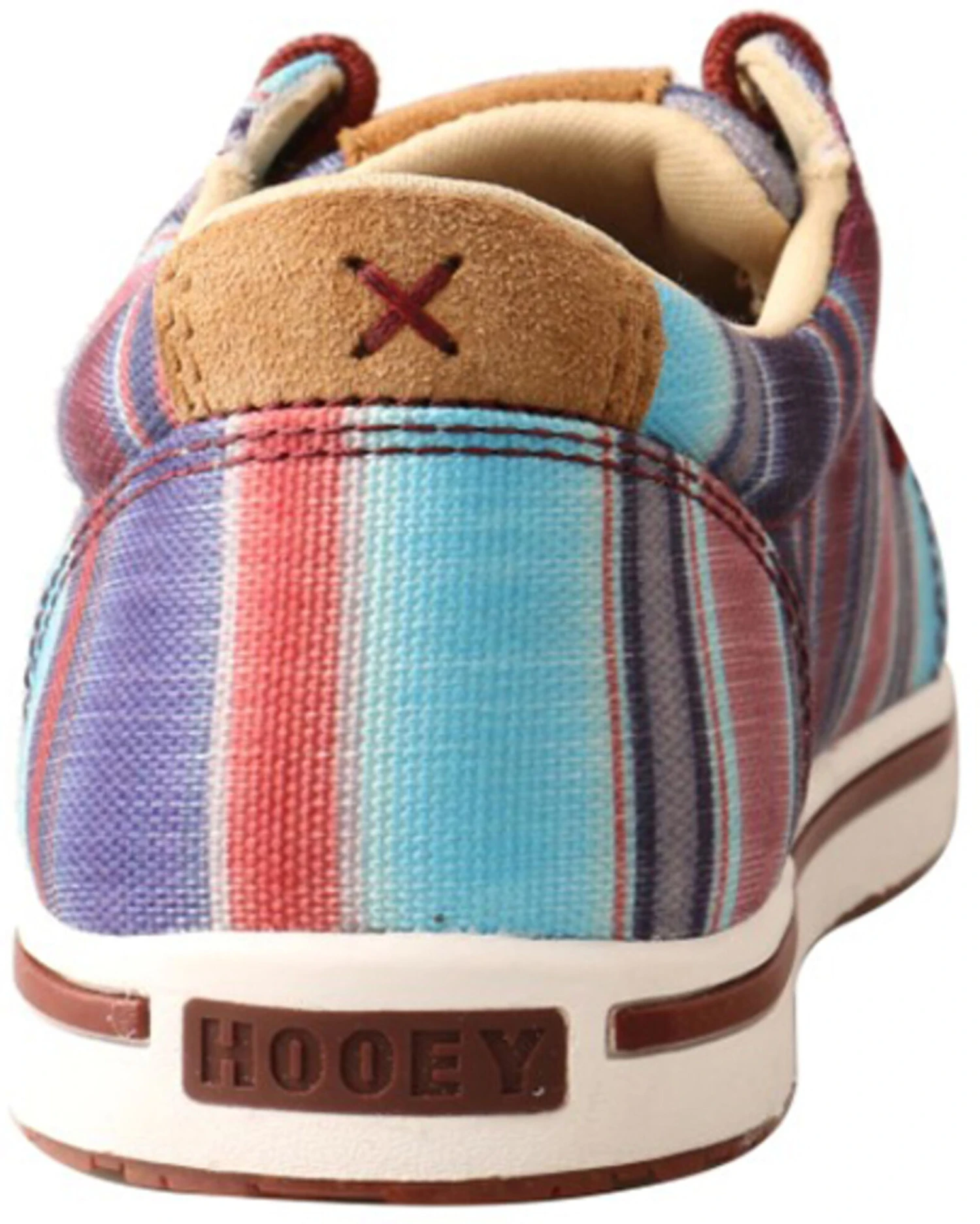 Twisted X Boys' Hooey Serape Print Lace-Up Casual Loper - Moc Toe 6 Twisted X Boys' Hooey Serape Print Lace-Up Casual Loper - Moc Toe - Image 4