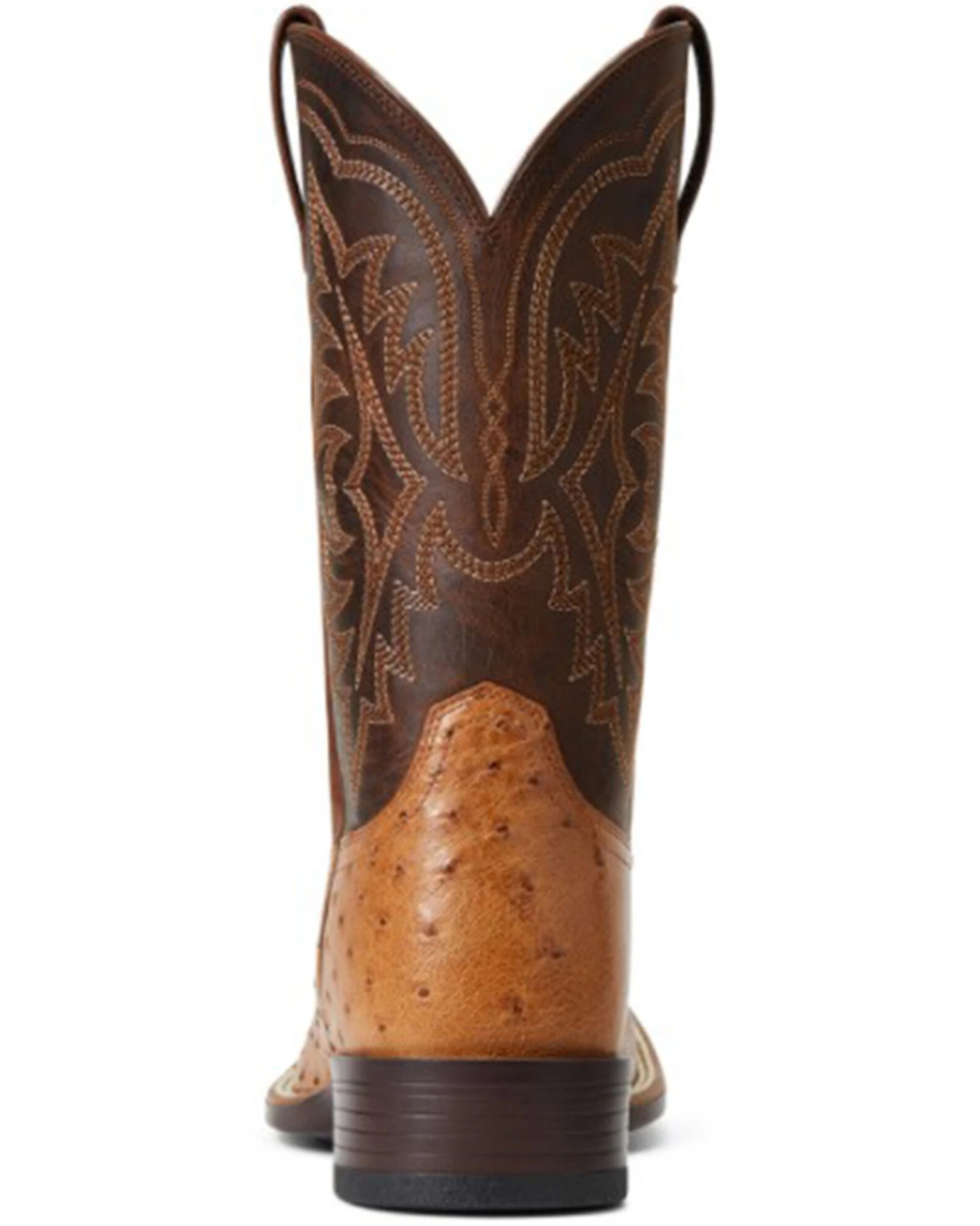 Ariat Men's Ranger Smooth Full Quill Ostrich Night Life Ultra Western Boot - Broad Square Toe 6 Ariat Men's Ranger Smooth Full Quill Ostrich Night Life Ultra Western Boot - Broad Square Toe - Image 4