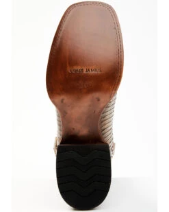 Cody James Men's Cobra Brown Exotic Western Boots - Broad Square Toe -Fashion Shoes Store 2000356778 200 P7