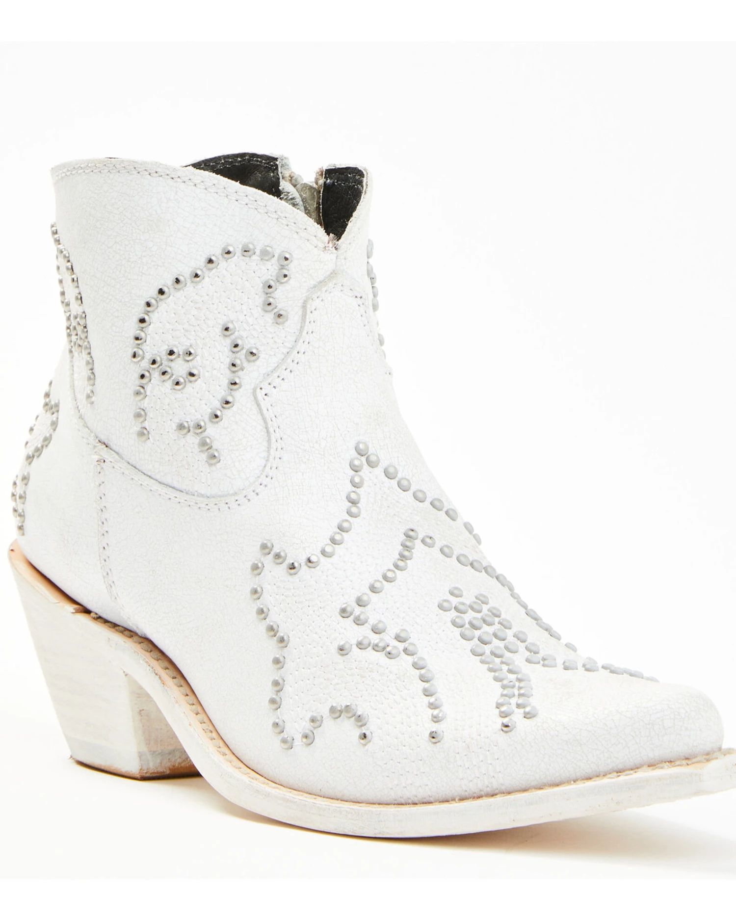 Liberty Black Women's Mae Studded Fashion Western Booties - Snip Toe 7 Liberty Black Women's Mae Studded Fashion Western Booties - Snip Toe - Image 5