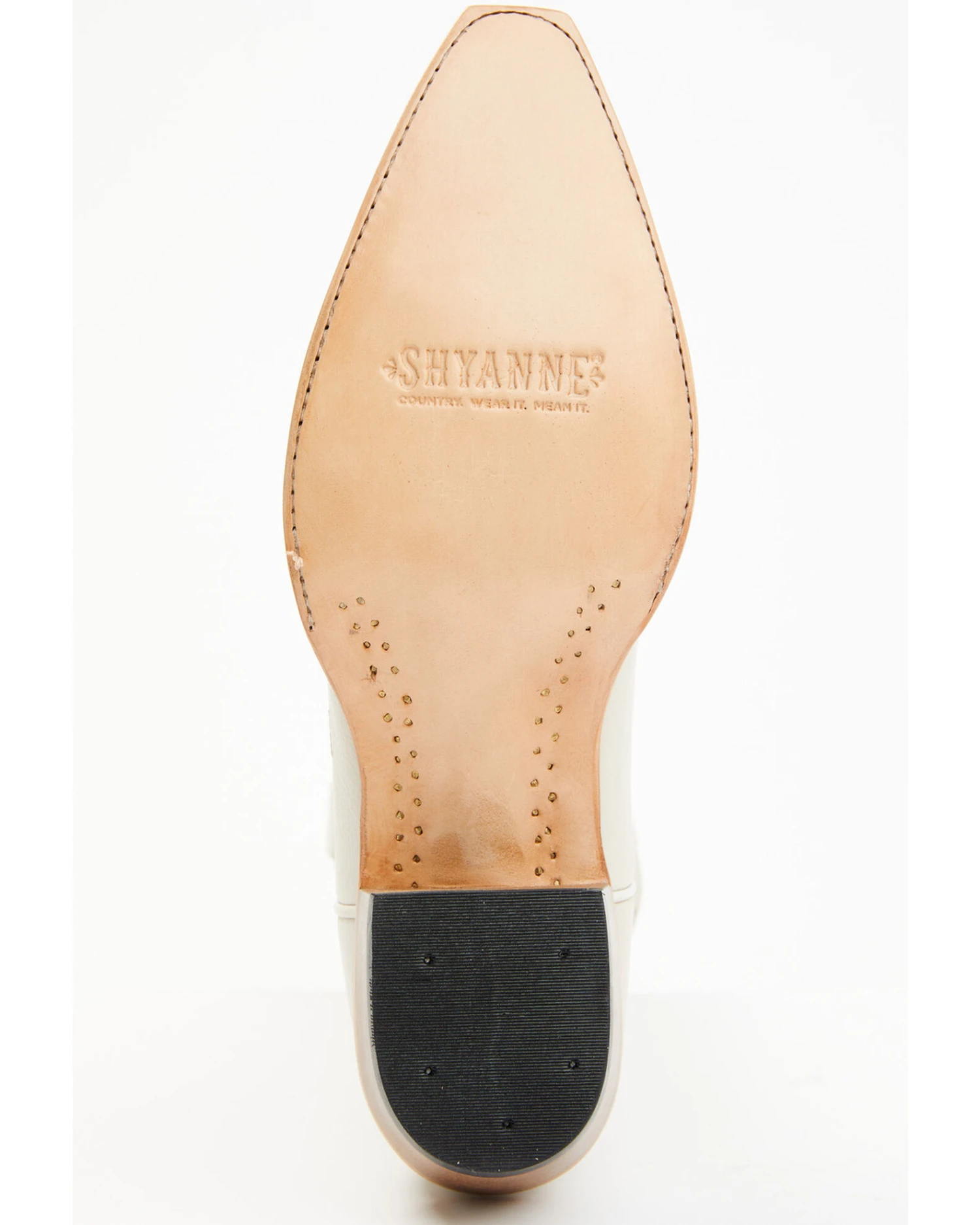 Shyanne Women's Victoria Hueso Studded Stitched Western Boots - Snip Toe 7 Shyanne Women's Victoria Hueso Studded Stitched Western Boots - Snip Toe - Image 5